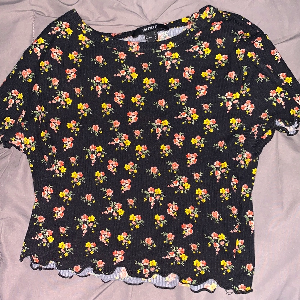 forever 21 short sleeve top